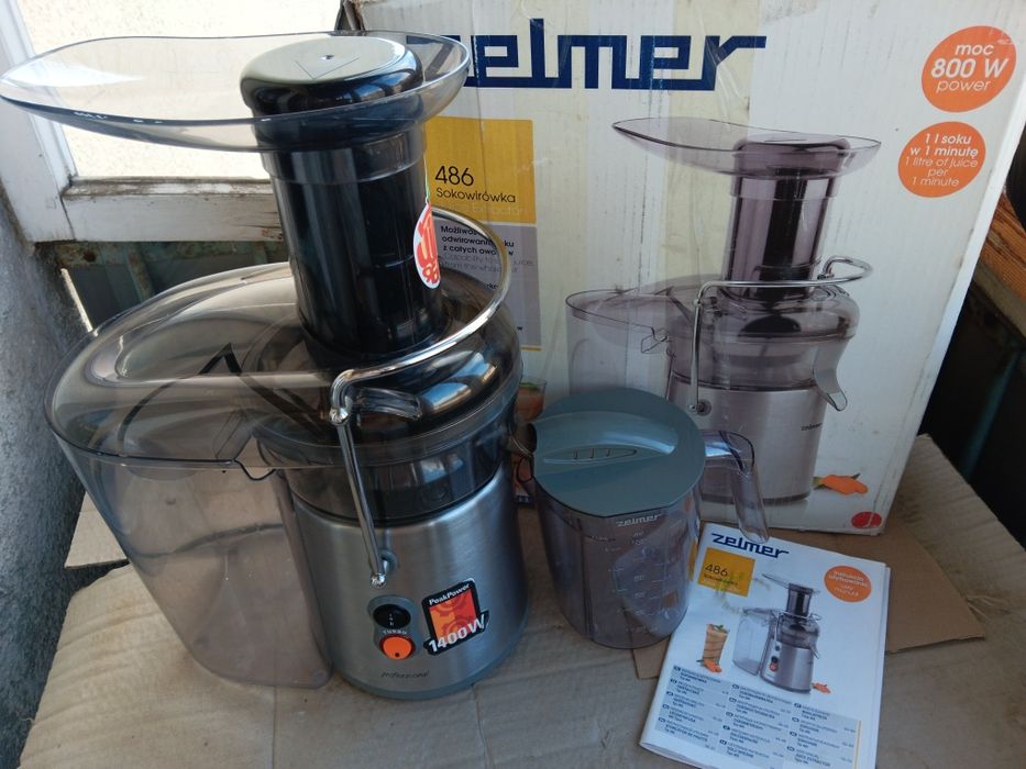 Соковижималка ZELMER ZJE1800XUA (486) Зелмер