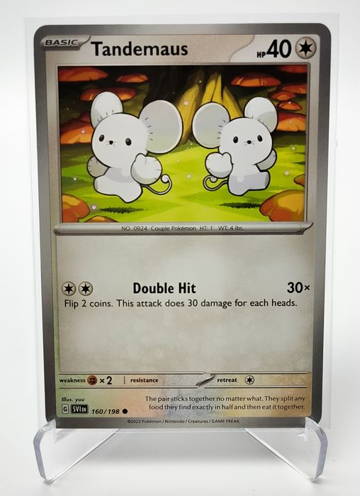 Tandemaus 160/198 karta pokemon Scarlet & Violet