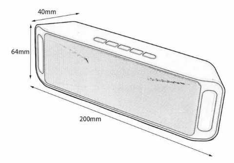 портативная колонка Megabass A2DP Stereo Bluetooth USB FM
