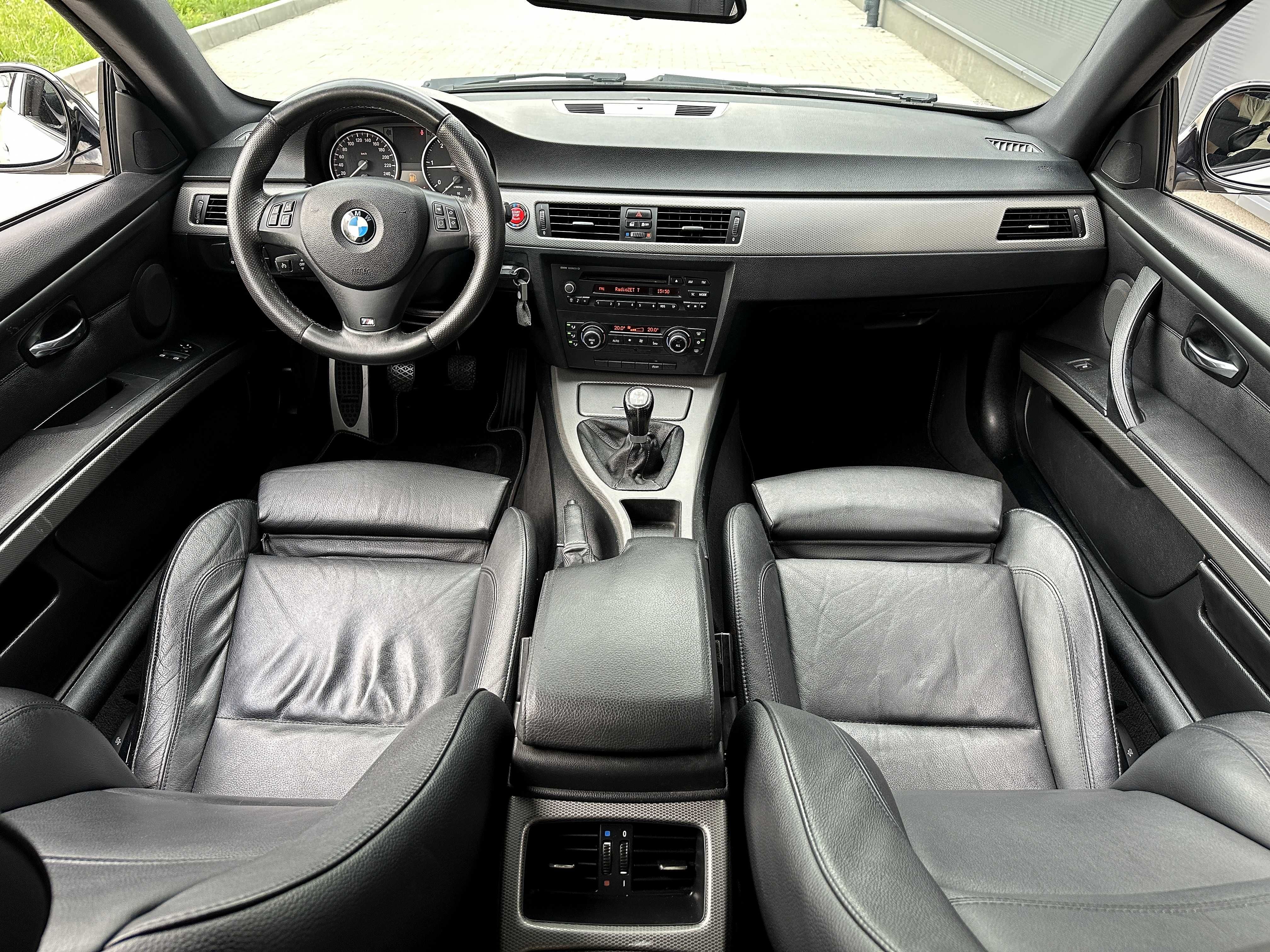 BMW E92 LCI 320D 185PS FULL M-PAKIET BiXenon LED Skóra Alu 18" ŚLICZNA