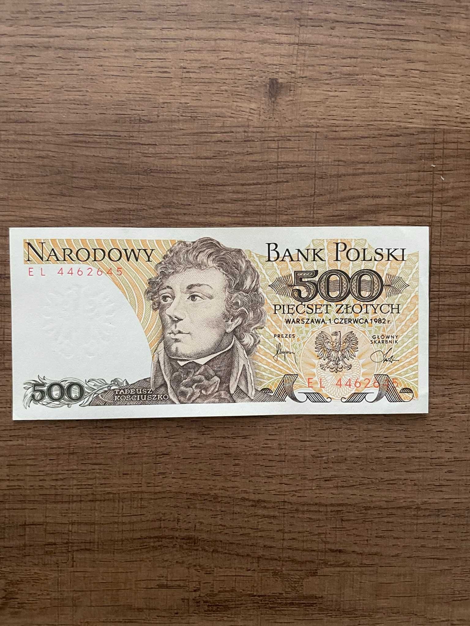 Banknot Banknoty PRL 50, 100, 200, 500 zł NIE UŻYWANE jak nowe !!