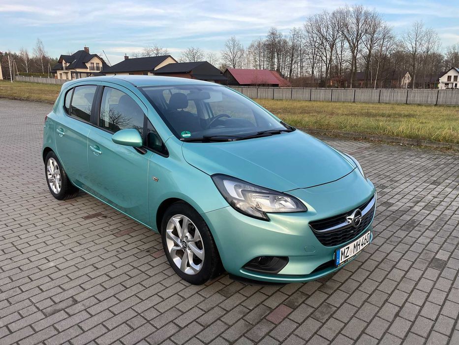 OPEL CORSA EURO 6_2015_1.4 100KM_120 000 KM _NAVI_ SERWIS _ZADBANA !