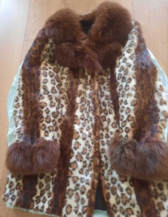 Куртки девочка. Лоскутки меха овчина