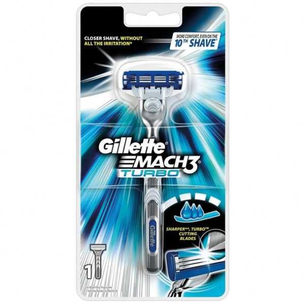 Golarka Gillette Mach3 Turbo