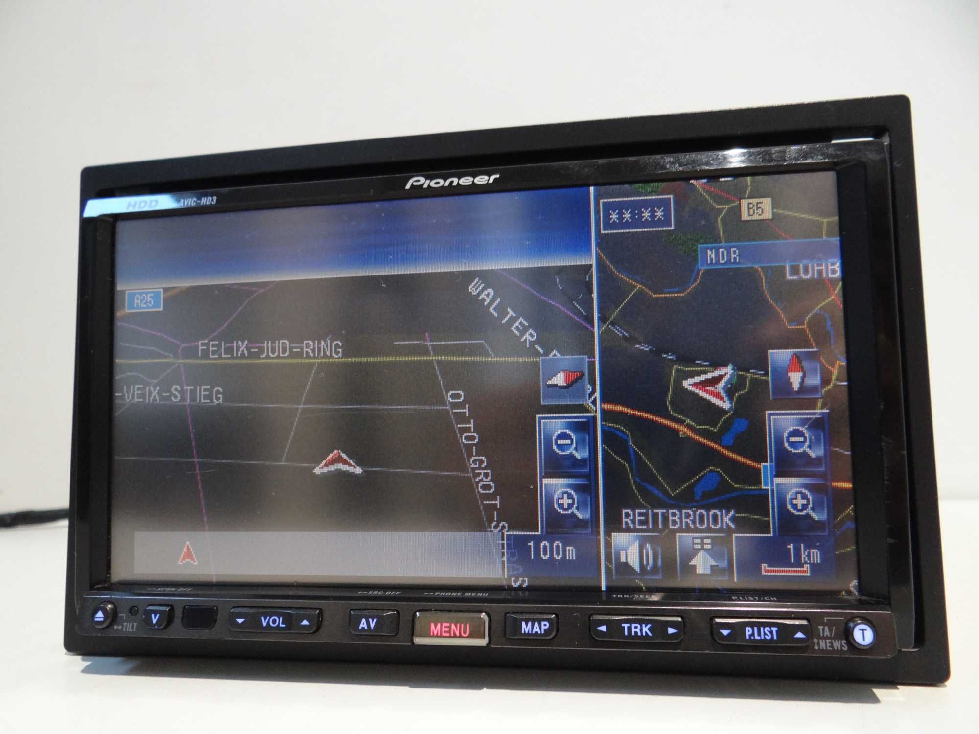 Radio samochodowe Pioneer AVIC-HD3*mikrofon*2din*DVD*navi*BT*nr45