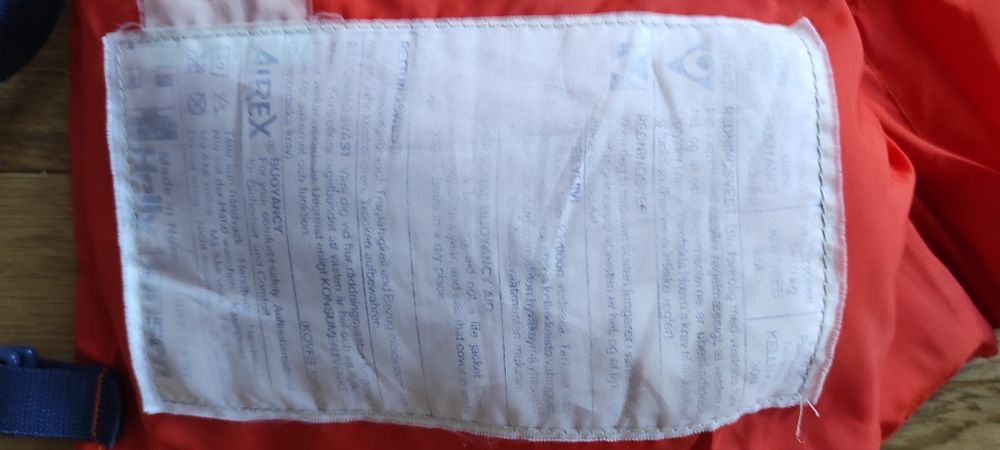 Kamizelka ratunkowa dziecięca 3-10 kg kapok HELLY HANSEN Mini Airex