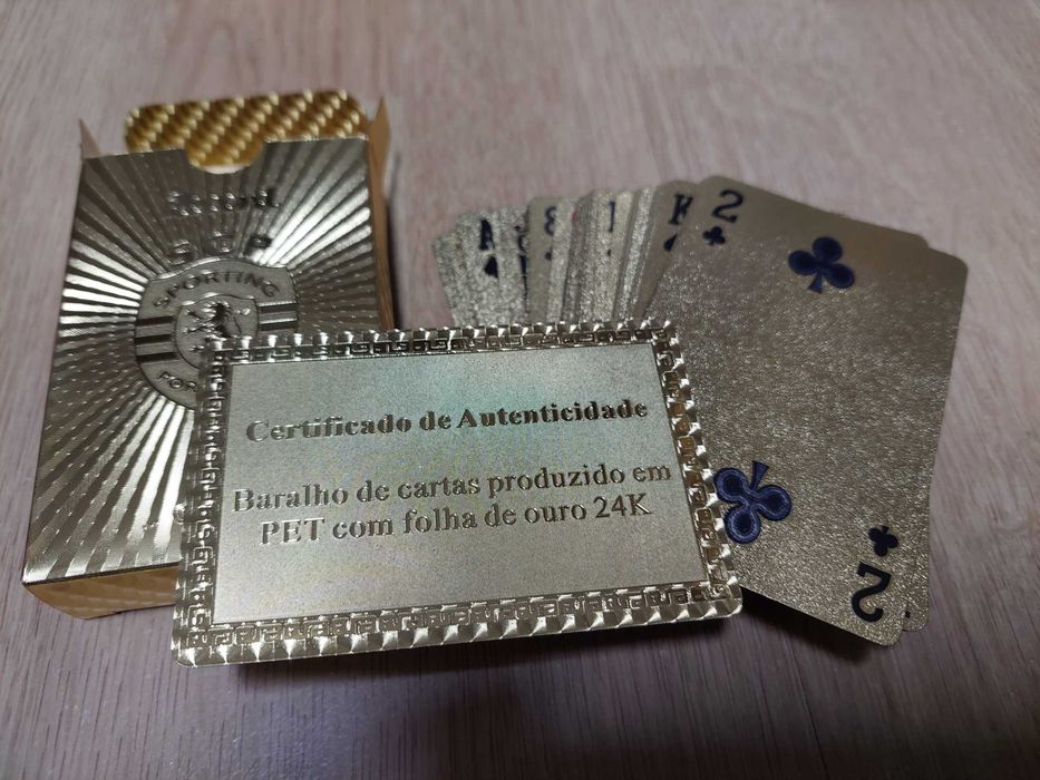 Colecção Cartas Futebol Ouro e Prata S.C.P