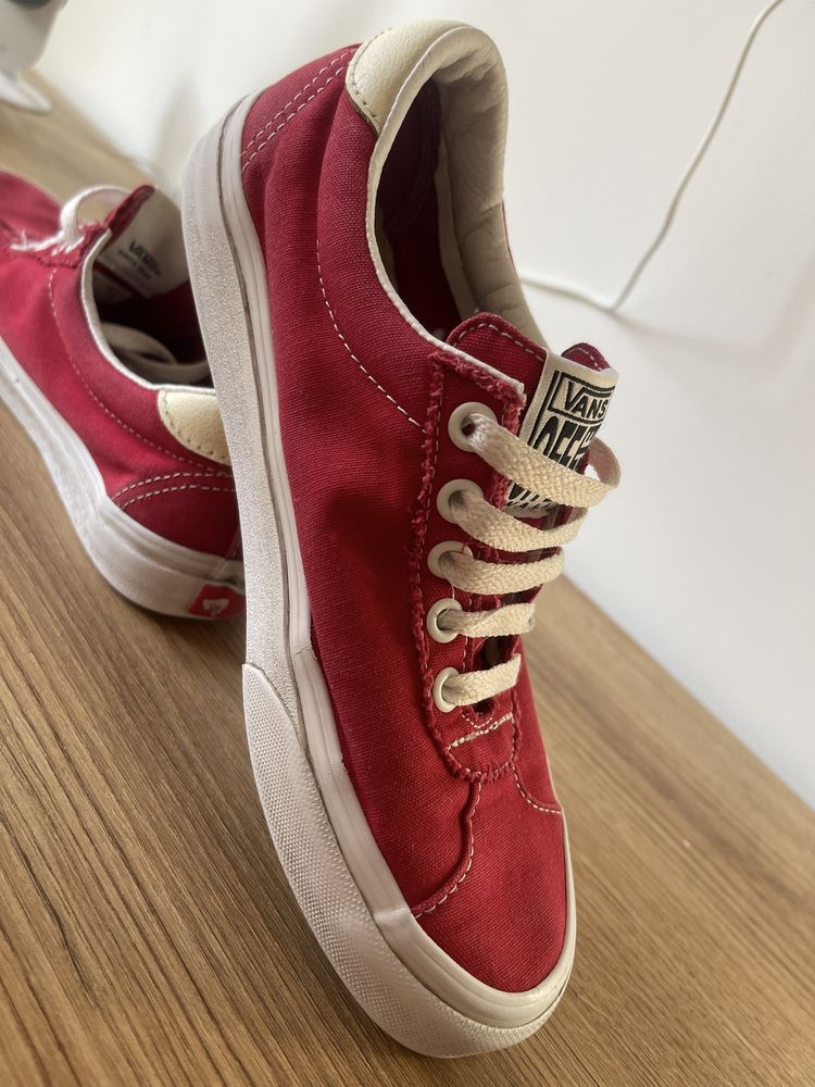 Vansy damskie czerwone old skool
