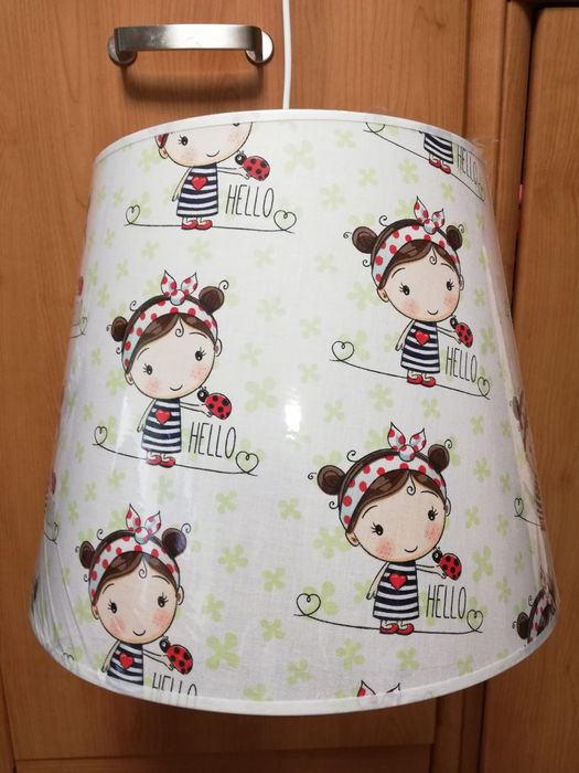 Lampa wisząca KIDS TK LIGHTING, Dziewczynka HELLO, dzieci