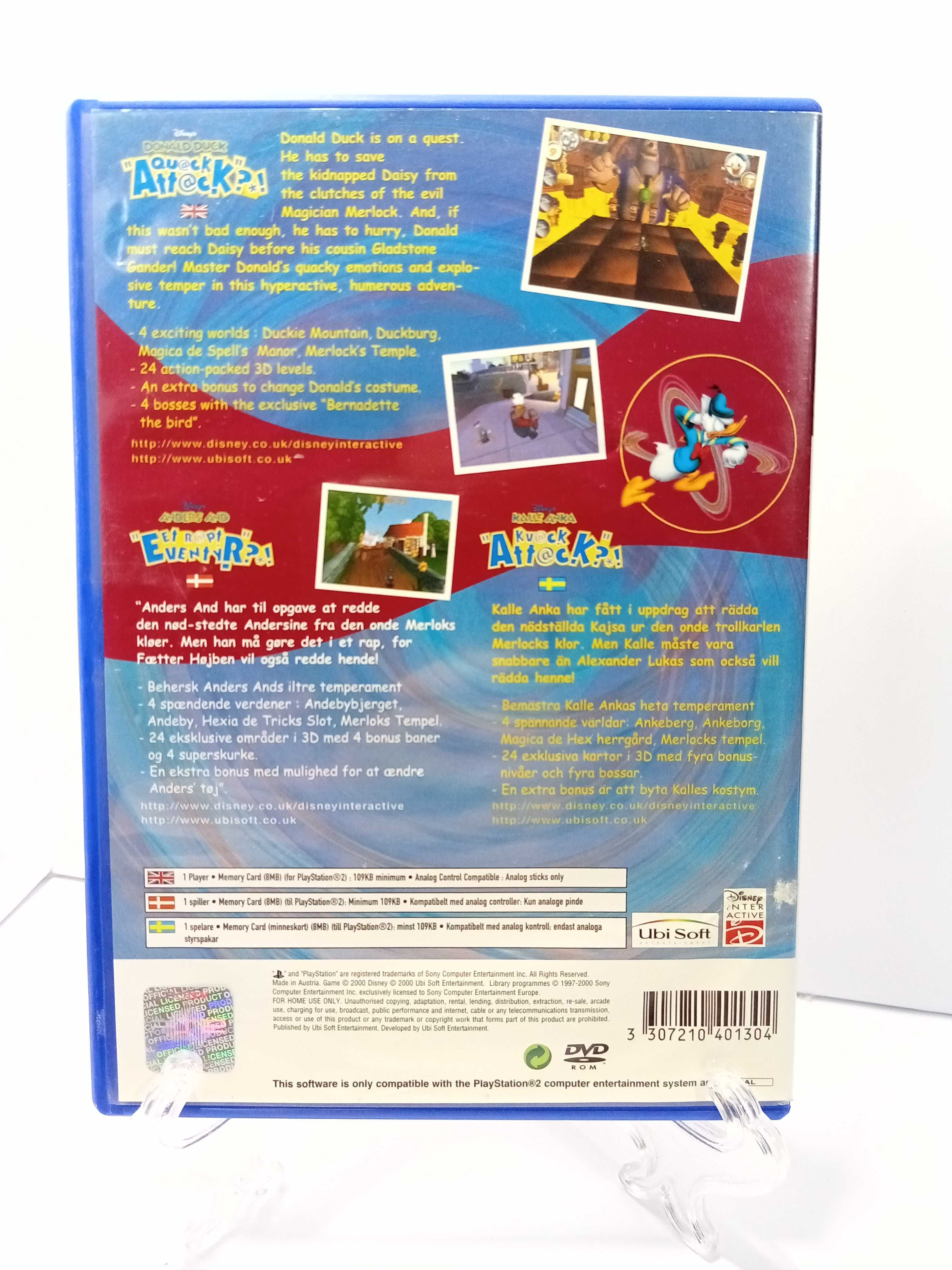 Jogo PlayStation 2 Donald Duck: Quack Attack