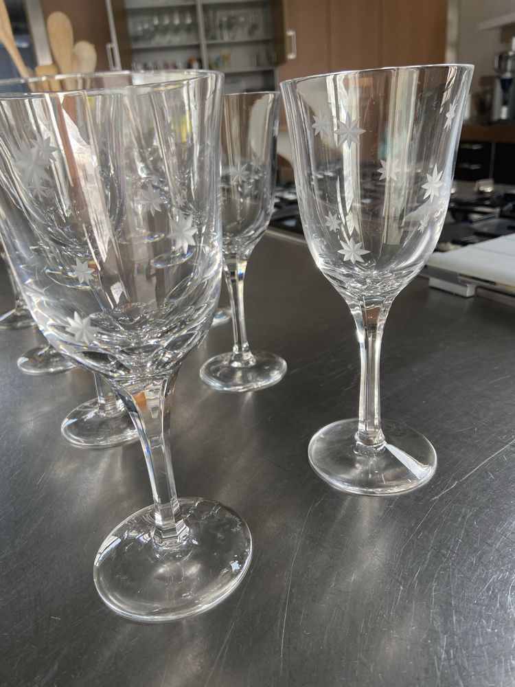 Copos de vinho de cristal Altantis