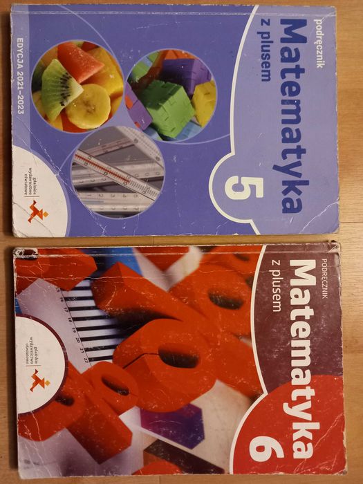 Matematyka z plusem podręczniki klasa,5 i 6