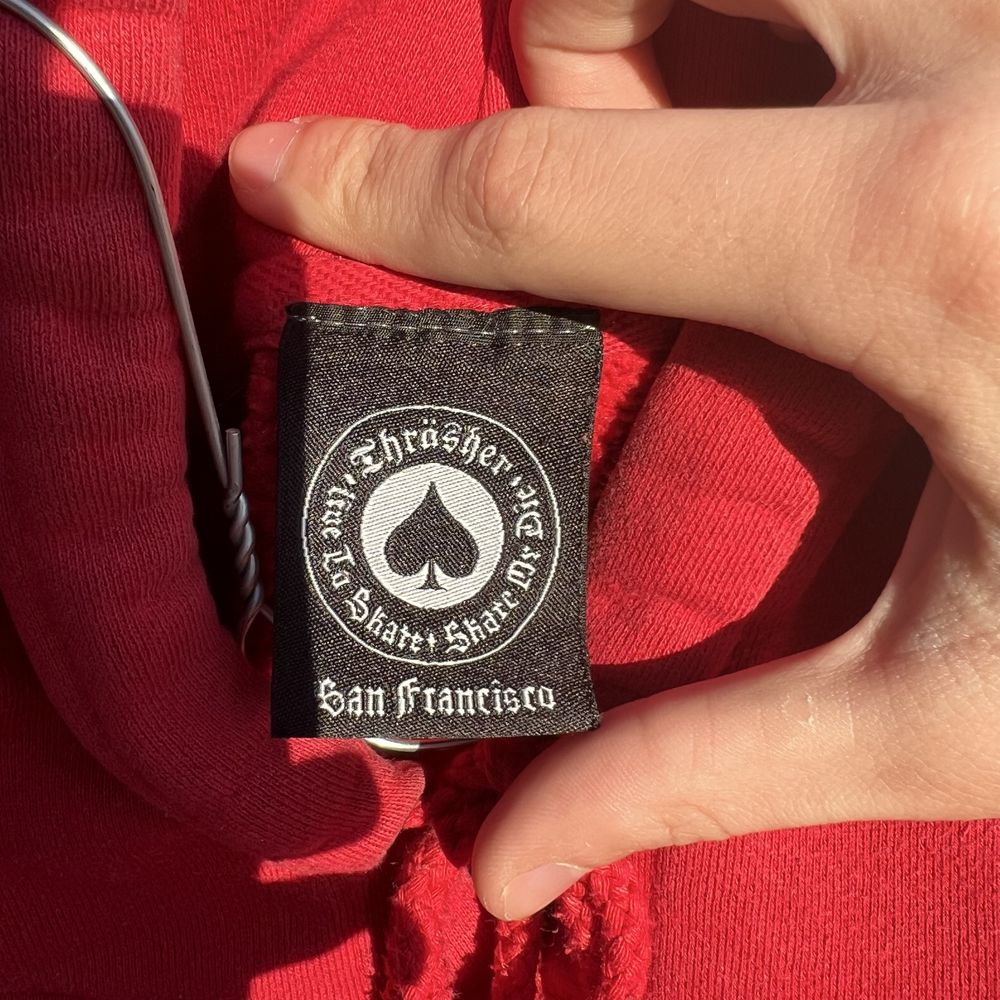 Hoddie Thrasher Red