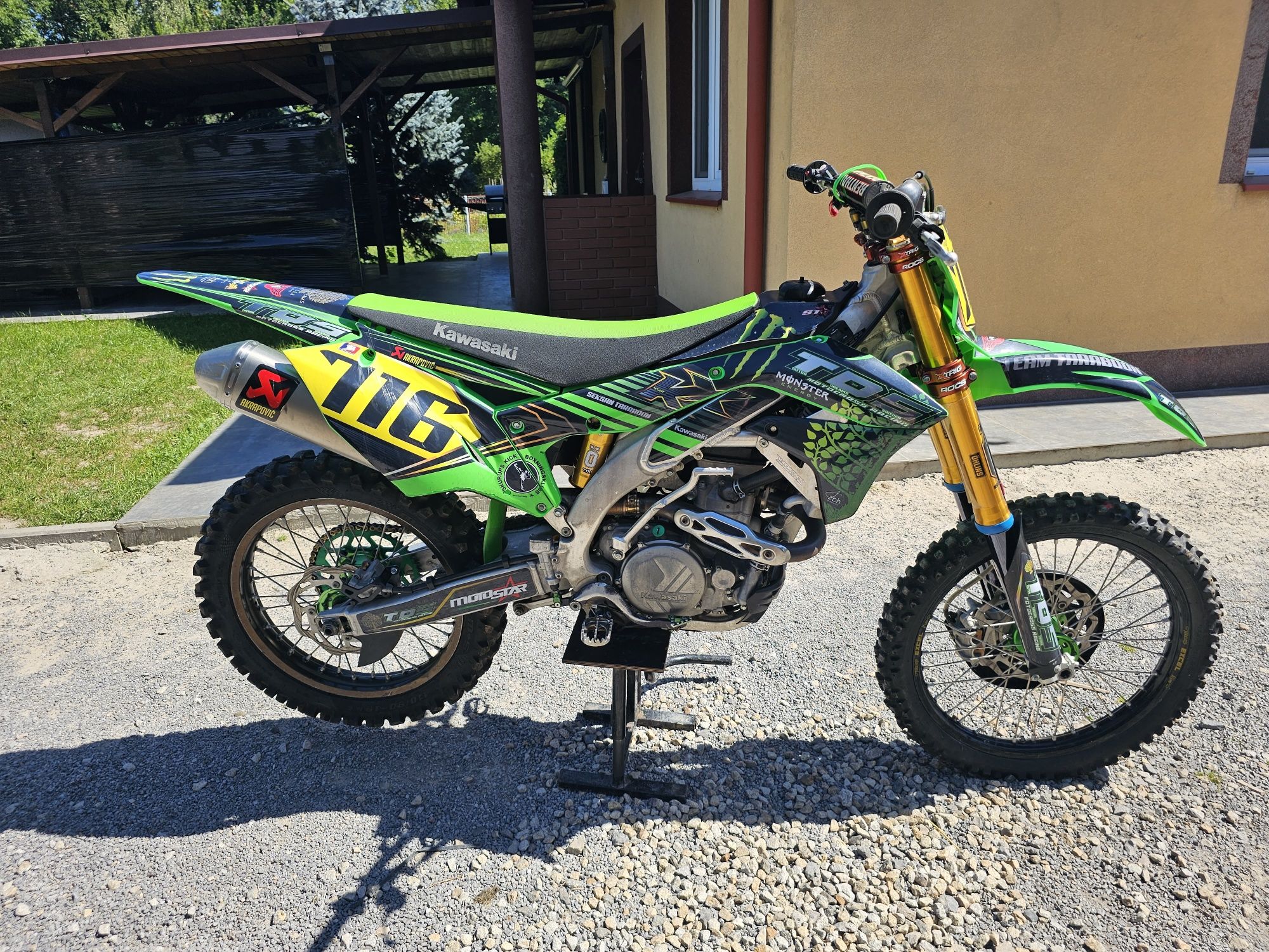 Kawasaki kx450f 2018r Bardzo bogaty w dodatki.