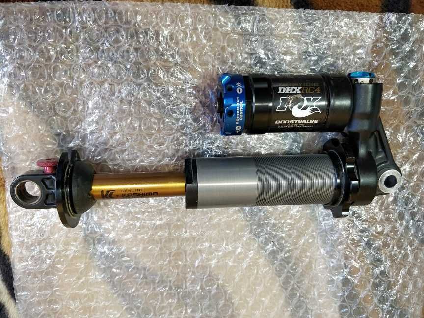 Аморт Fox RC4 Kashima 216х63мм вело амортизатор (rock shox, dvo)