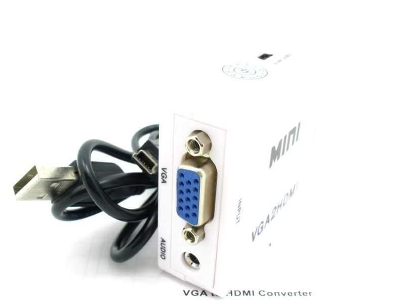 Conversor de VGA-HDMI (VGA para HDMI) | Conversor de Sinal