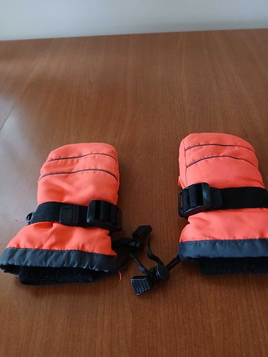 Rękawiczki z jednym palcem na zimę ze ściągaczem 19cm długości