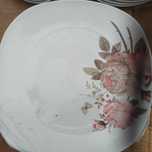 Talerze porcelana