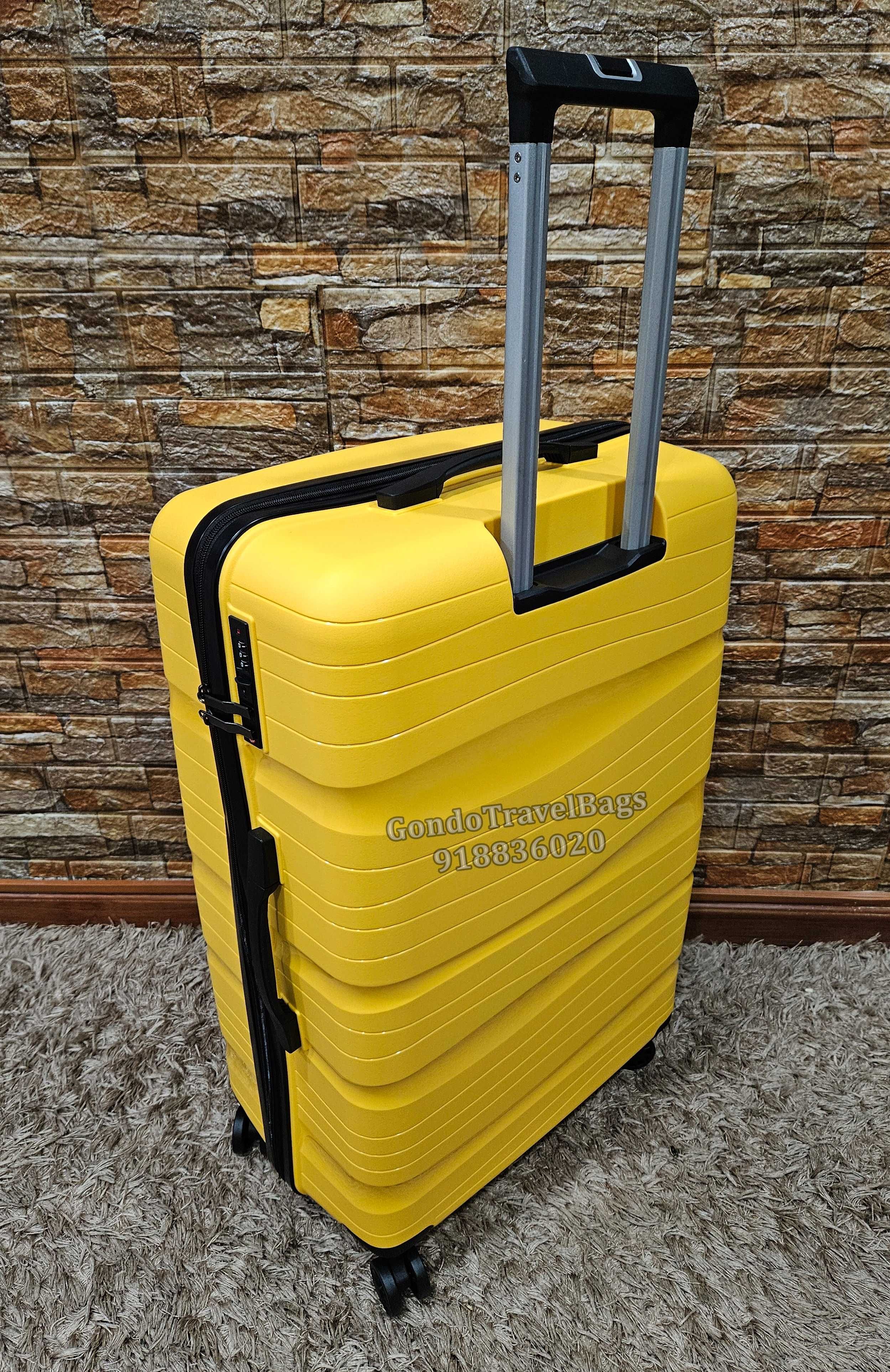 MALA PORÃO GRANDE 32Kg + MALA CABINE 8 a 10Kg NOVAS - POLIPROPILENO