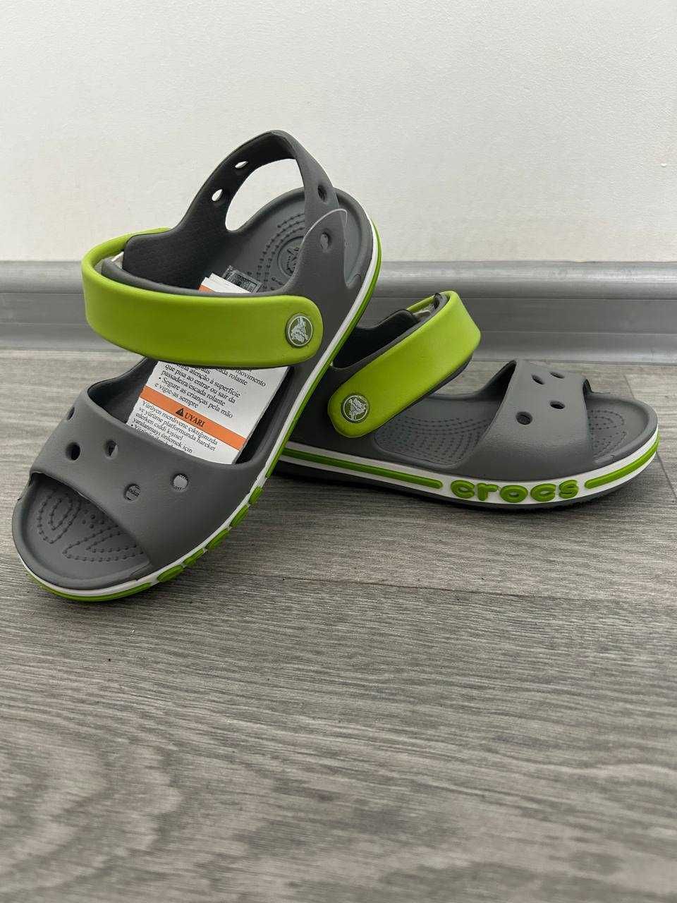 Дитячі сандалії крокс Crocs Crocband Sandal С7-J3 Оригінал!