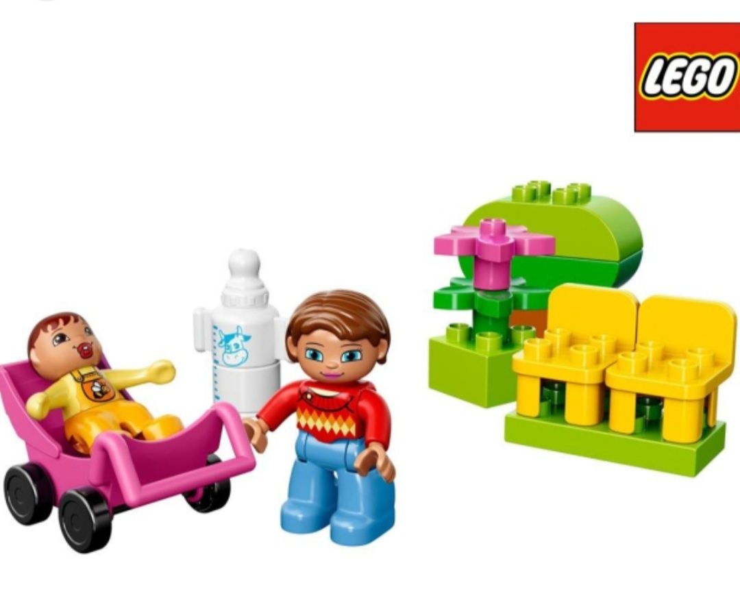 Zestaw lego duplo Mama z dzieckiem na spacerze