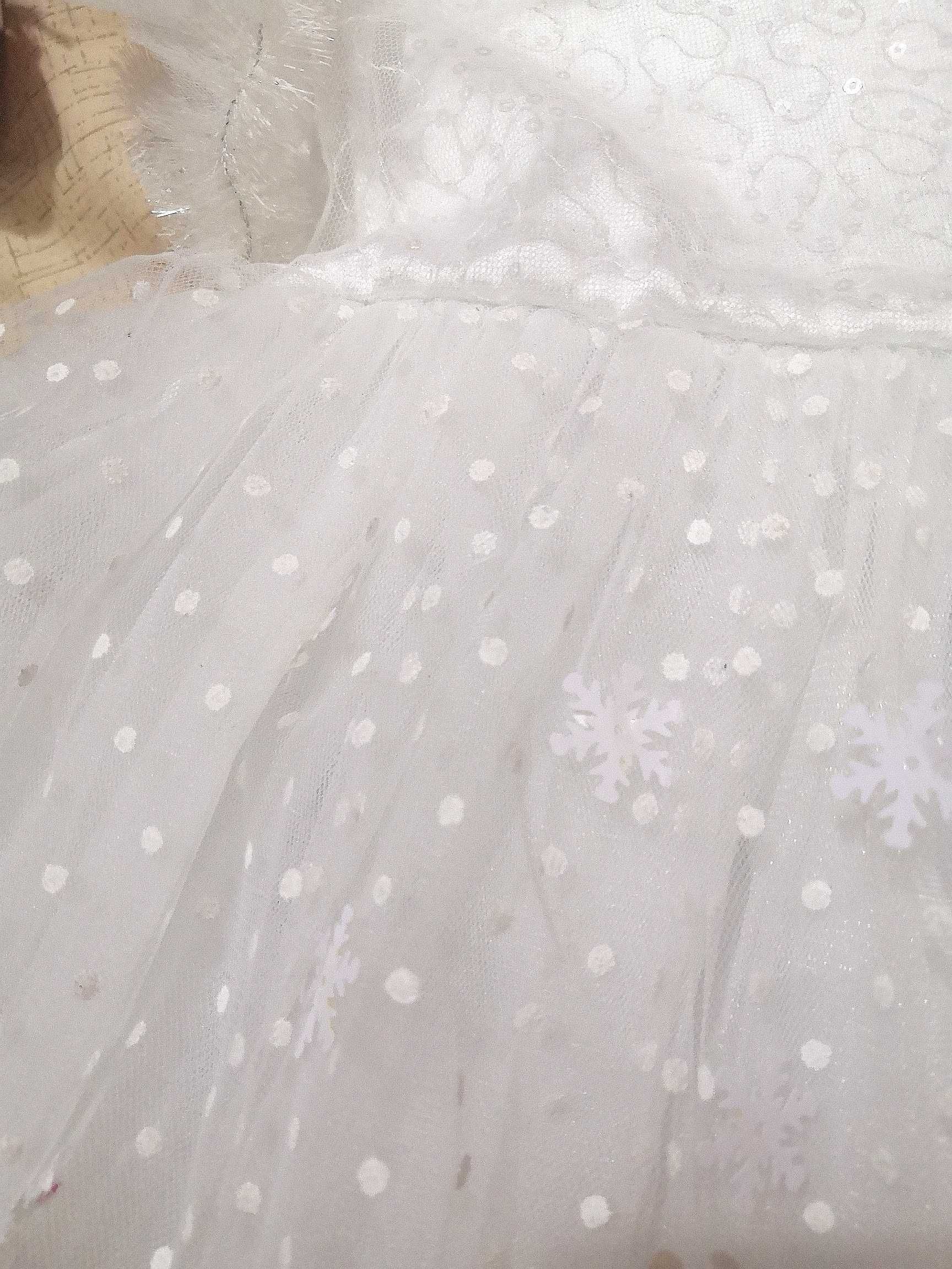 Платье снежинка до 2 лет