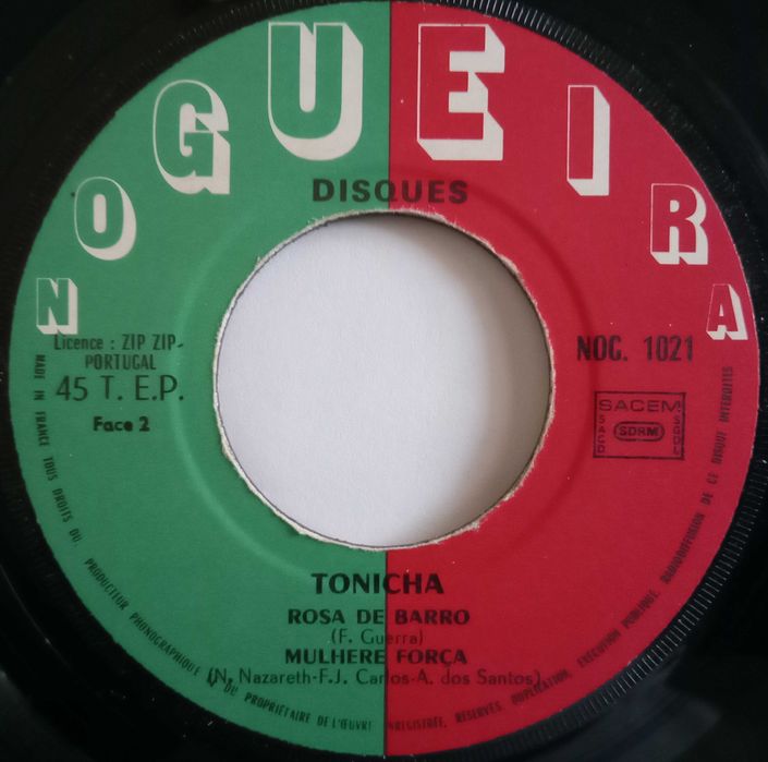 Tonicha	- - - - -	Menina	- - - - -	EP