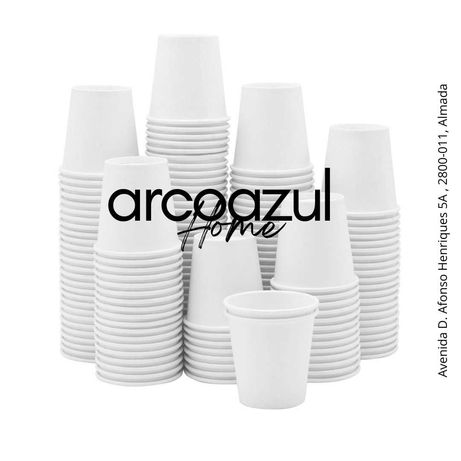 Copos Descartáveis - 1000 unidades By Arcoazul