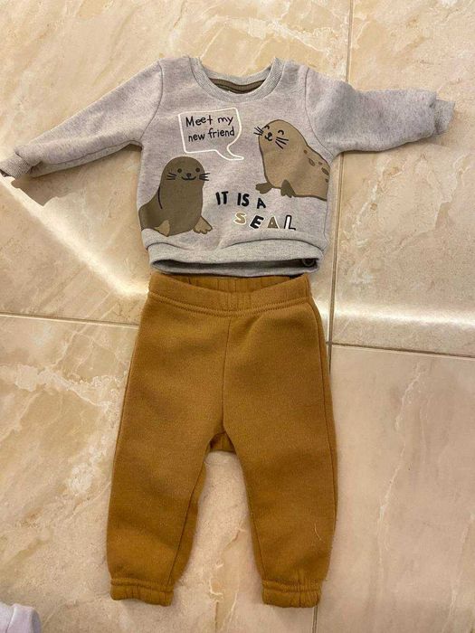 Теплий костюм на 3-6 міс