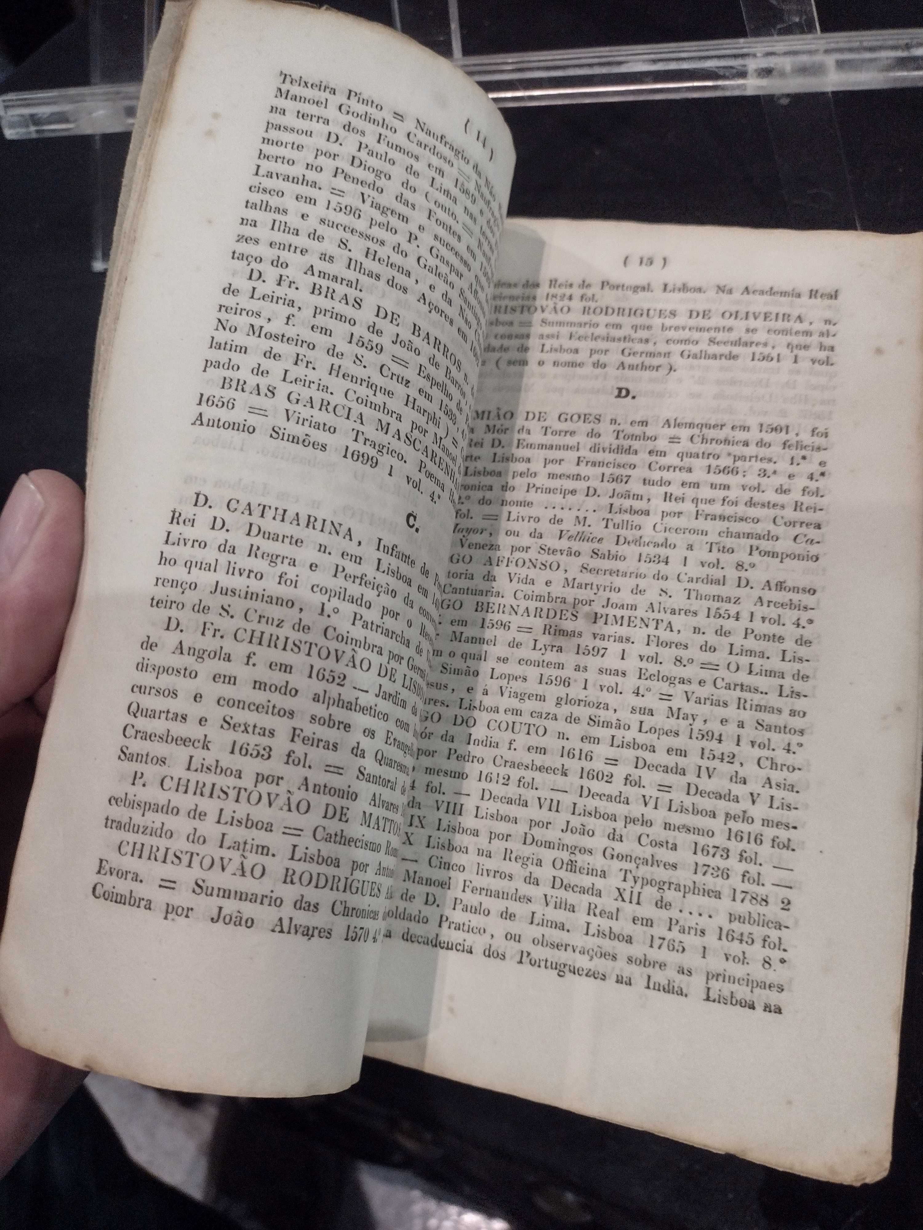 Lusitana escolhida ou catalogo dos escriptores portuguezes 1841