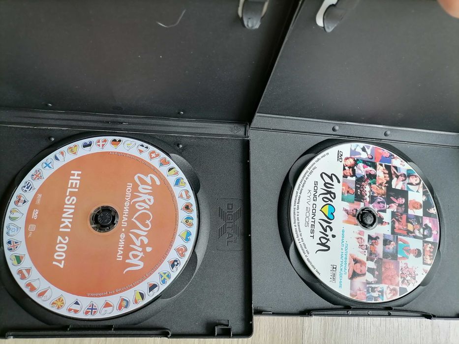 Evrovision 2DVD финал+полуфинал