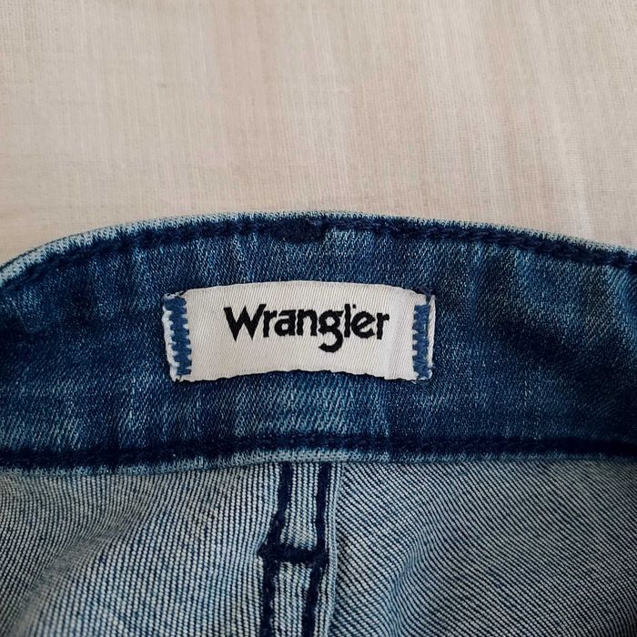 Spodnie Wrangler 26/32 Niebieskie Damskie Bawełniane