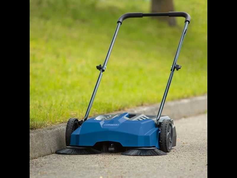 Підмітальна машина Scheppach Trike-S прибиральна для листя піску бруду