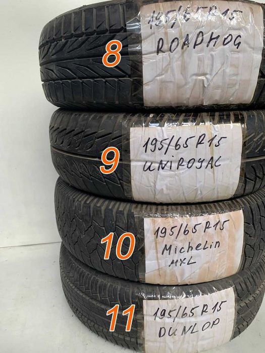 РОЗПРОДАЖ ПО 1 ШТ! Шина вживана 195/60-65 R15, 215/70 15C