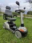 Wózek elektryczny skuter seniora  Landlex 10km/h srebrny