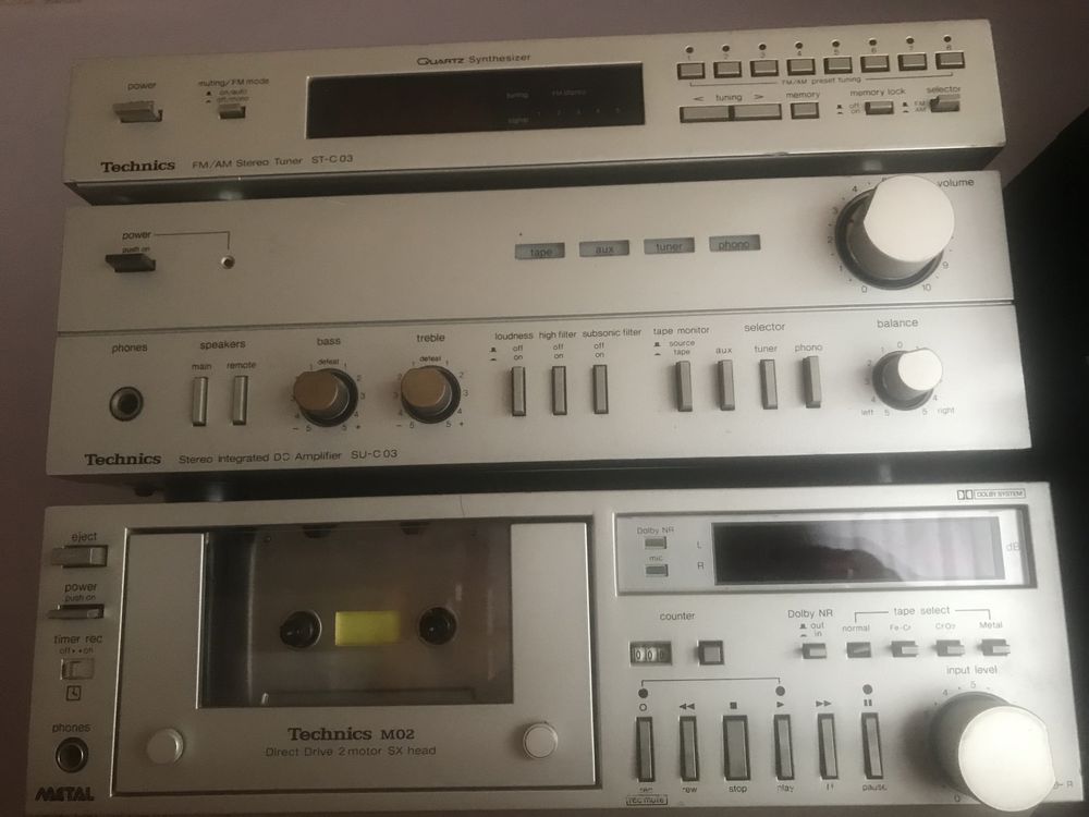 Wieza technics 3 segmenty
