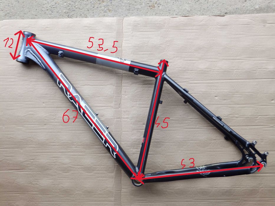 Rama RACER Climber 3.0 SWISS  26/27,5 QR 135, ahead 1 1/8, disc, M