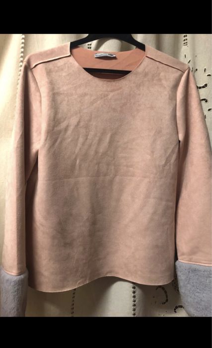 Camisola com punhos Zara
