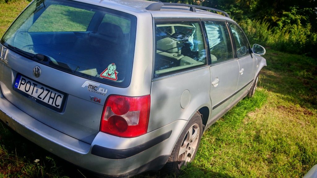 VW Passat B5 Uszkodzony