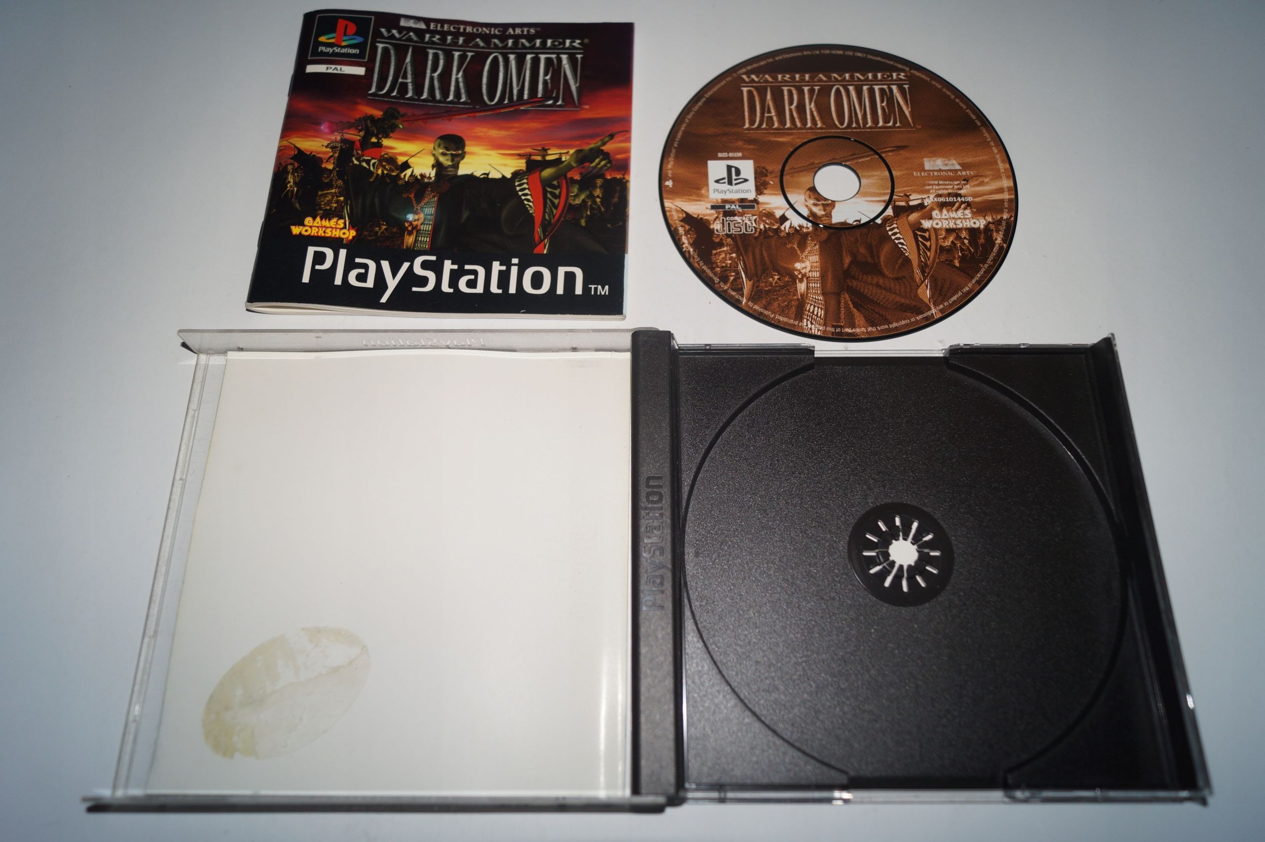 Gra Warhammer: Dark Omen Ps1 Sony Playstation (Psx)