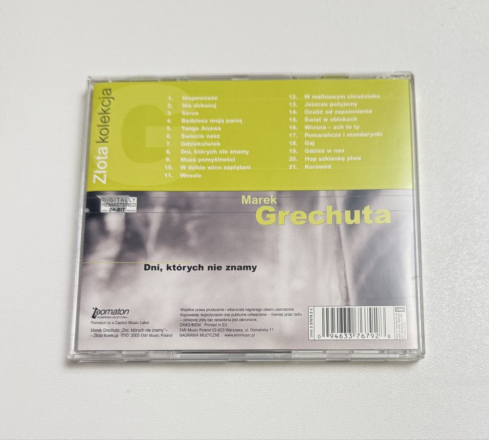 Marek Grechuta złota kolekcja cd