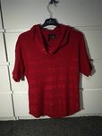 -50% New directions swetr golf czerwony elegancki wizytowy r. 36 S