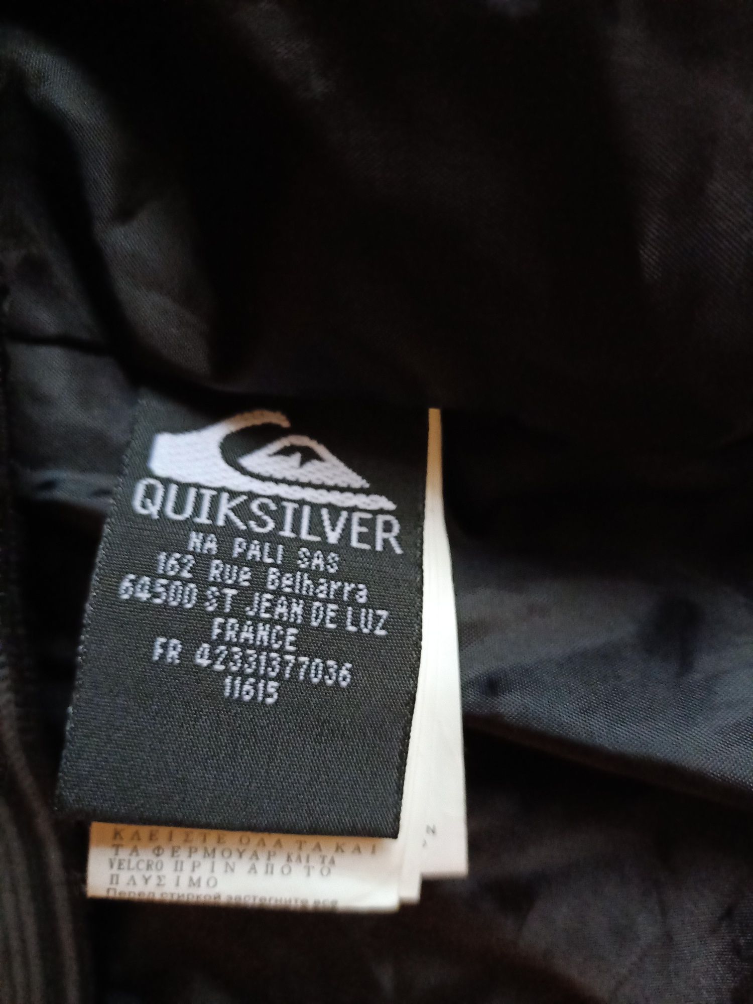 Куртка QUIKSILVER парка лыжная  Как Alpha Schott