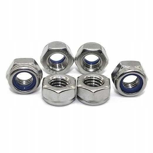 NAKRĘTKA Samoblokująca M18 DIN 985 A2 poliamidową częścią zaciskową