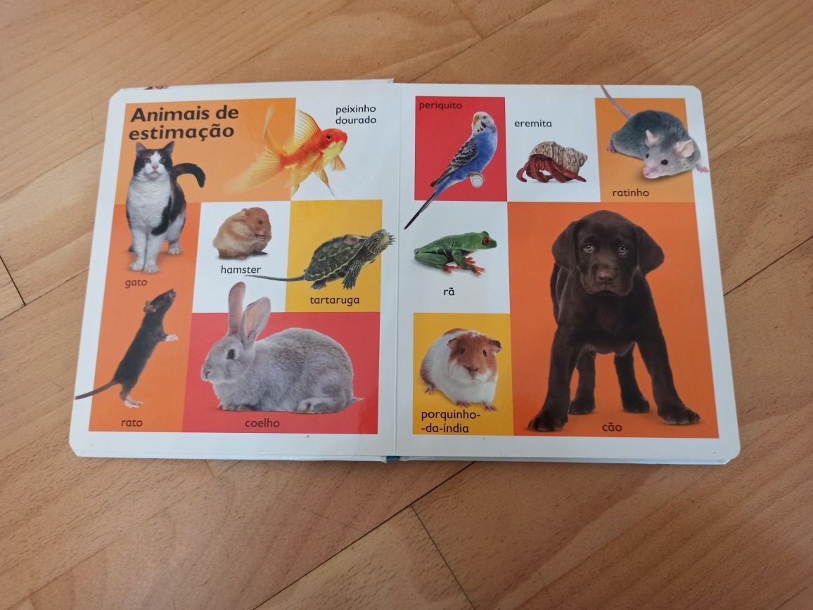 Livro infantil acerca de animais