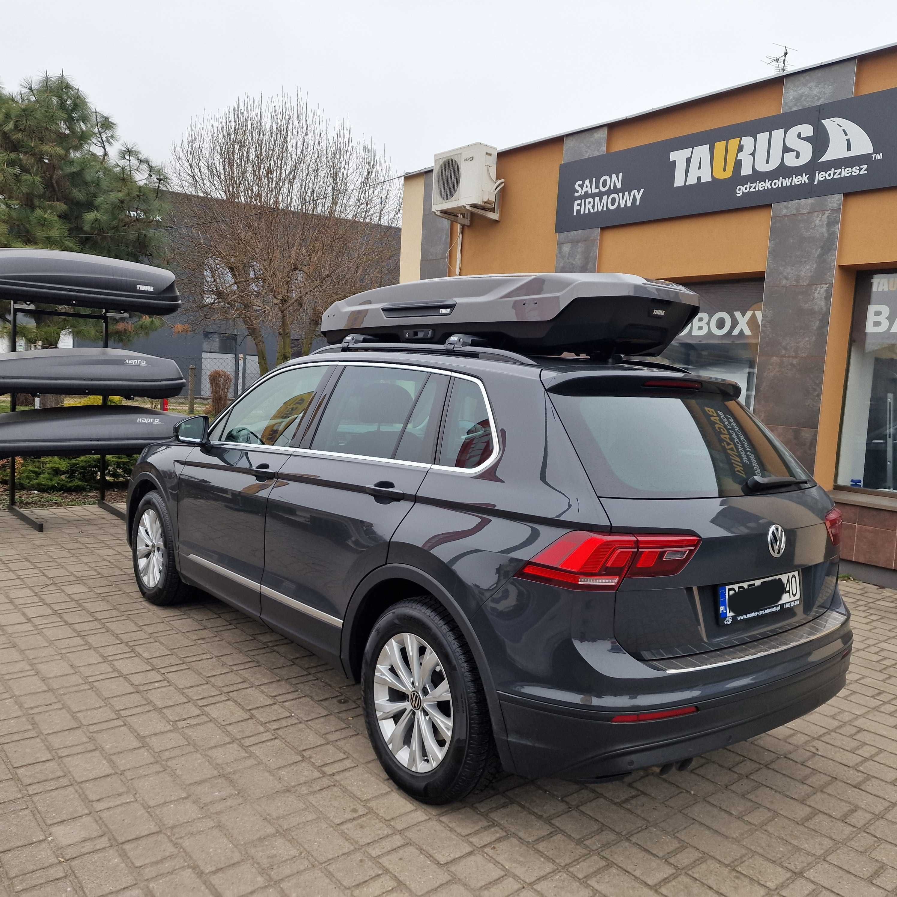 Thule Motion 3 XL Low Box dachowy Czarny połysk