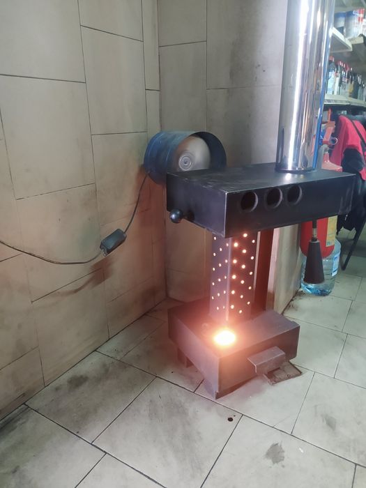 Буржуйка на отработке 30-250м2