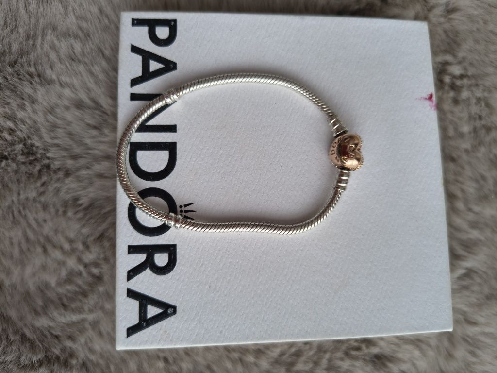 Bransoletka w splocie Pandora do 18 cm