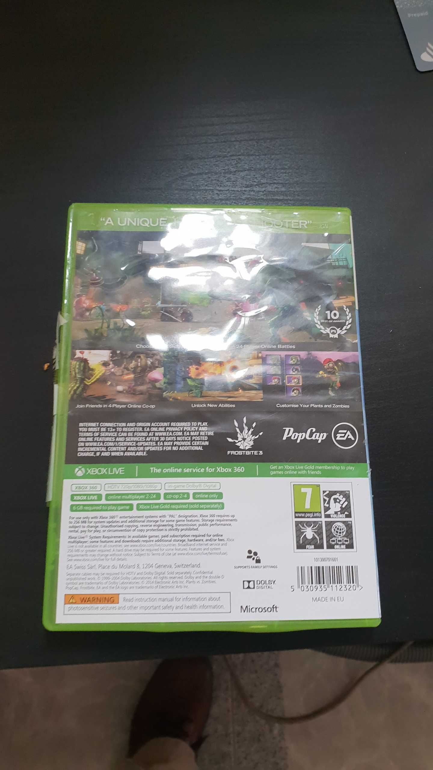 Jogo Garden Warfare xbox360