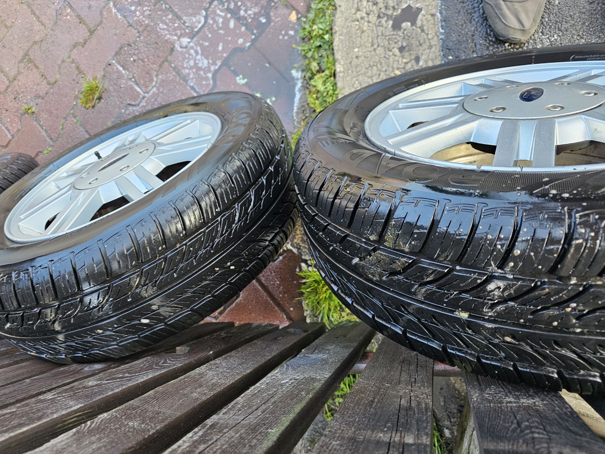 4x108 Alufelgi koła ford 195/60 r14 lato opony letnie focus